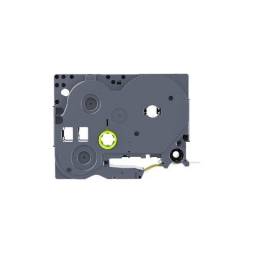 Стрічка для принтера етикеток UKRMARK B-T324P, ламінована, 9мм х 8м, gold on black аналог TZe324 (900554)