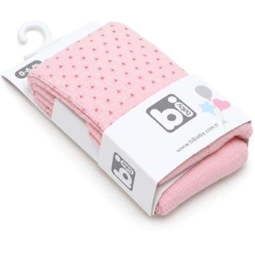 Колготки дитячі Bibaby у крапочку (68122-68-pink)