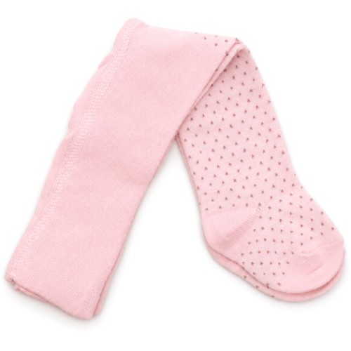 Колготки дитячі Bibaby у крапочку (68122-68-pink)