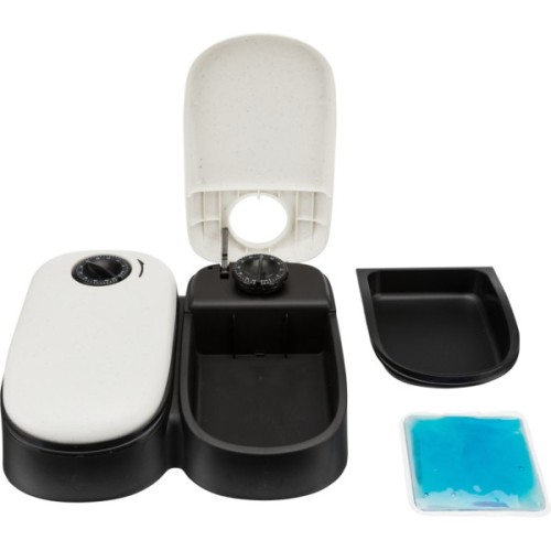 Посуд для котів Trixie TX 2 Годівниця автоматична 300 мл (подвійна) (4011905243726)