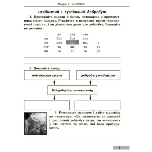 Робочий зошит Здоровя, безпека та добробут. Для 5 класу закладів загальної середньої освіти - О.В. Тагліна Ранок (9786170979803)