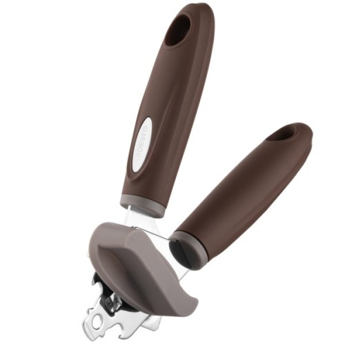 Консервний ніж Ardesto Gemini, 19.9см, нержавіюча сталь, пластик, сіро-коричневий (AR2162PG)