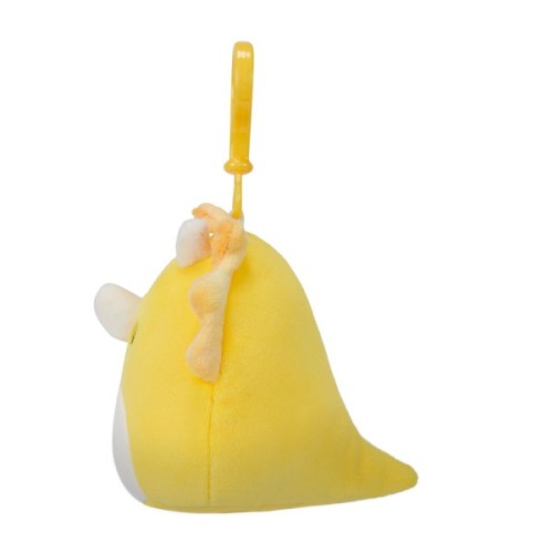 М'яка іграшка Squishmallows на кліпсі – Трицератопс 9 см (SQCP00216)