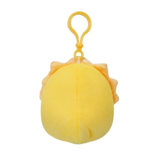 М'яка іграшка Squishmallows на кліпсі – Трицератопс 9 см (SQCP00216)