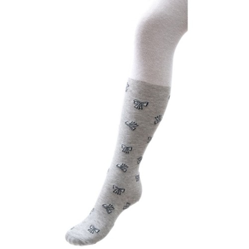 Колготки дитячі UCS Socks з бантиками (M0C0301-2290-7G-gray)