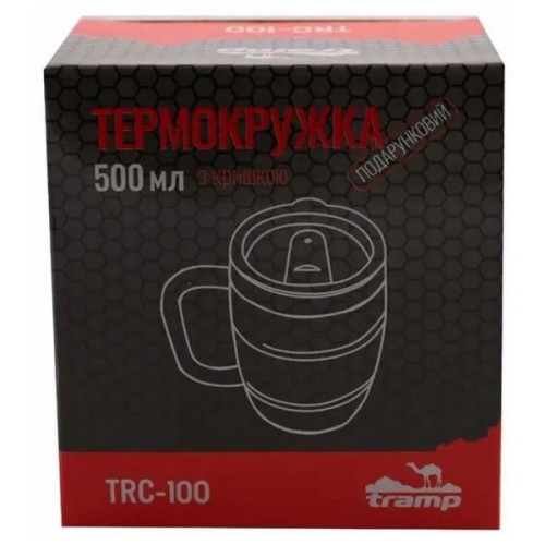 Чашка туристична Tramp 0.5 л Olive (UTRC-100-olive)