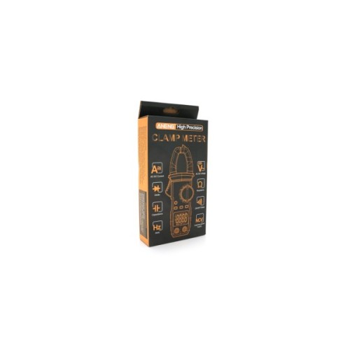 Токові кліщі ANENG ST182 V (AC/DC), A (AC), Ω, C, Hz, °C/°F, Data Hold, продзвонювання, тест діодів, підсвічування. (ST182)