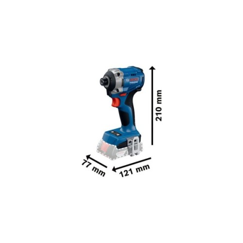 Гайковерт Bosch Professional ударний GDR 18V-215 18V, 215Нм, 3800об/хв, M6-M16 (без АКБ та ЗП) (0.601.9N2.020)