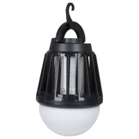 Ліхтар Bo-Camp + знищувач комах Atom WP Rechargable 180 Lumen Black (5818804) (DAS303870)