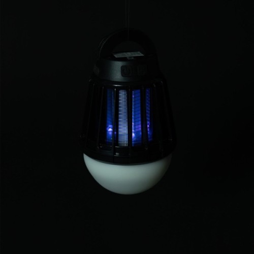 Ліхтар Bo-Camp + знищувач комах Atom WP Rechargable 180 Lumen Black (5818804) (DAS303870)