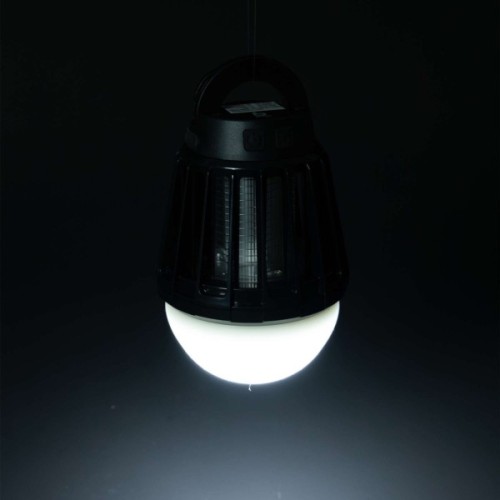 Ліхтар Bo-Camp + знищувач комах Atom WP Rechargable 180 Lumen Black (5818804) (DAS303870)