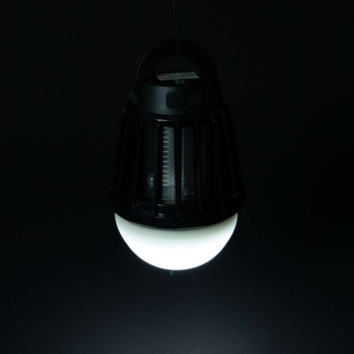 Ліхтар Bo-Camp + знищувач комах Atom WP Rechargable 180 Lumen Black (5818804) (DAS303870)