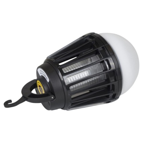 Ліхтар Bo-Camp + знищувач комах Atom WP Rechargable 180 Lumen Black (5818804) (DAS303870)