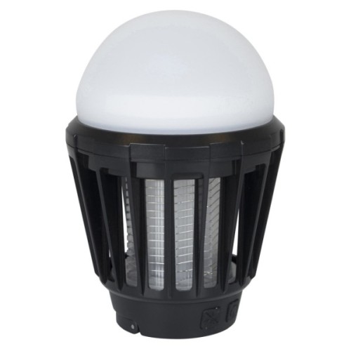 Ліхтар Bo-Camp + знищувач комах Atom WP Rechargable 180 Lumen Black (5818804) (DAS303870)