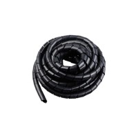 Органайзер для дротів спіральний, діаметр 6mm, довжина 15m, black Voltronic (YT-6-15B)