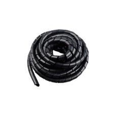 Органайзер для дротів спіральний, діаметр 6mm, довжина 15m, black Voltronic (YT-6-15B)