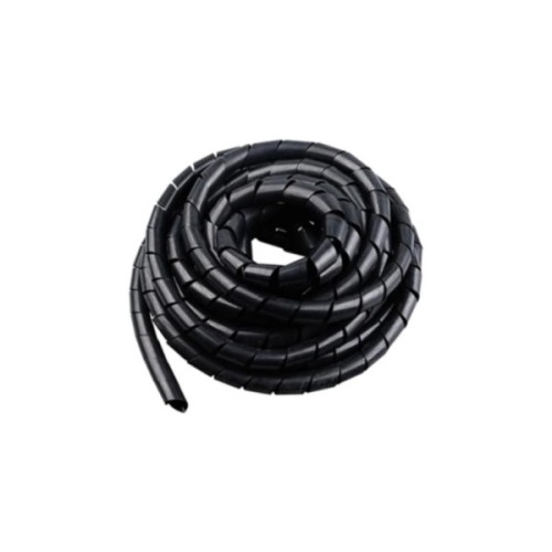Органайзер для дротів спіральний, діаметр 6mm, довжина 15m, black Voltronic (YT-6-15B)