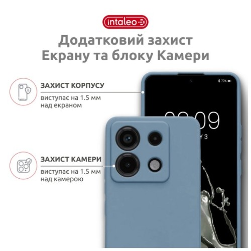 Чохол до мобільного телефона Intaleo SoftShell Xiaomi Redmi Note 13 Pro 4G Light Blue (1283126632471)