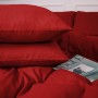Постільна білизна MirSon 009 Red Фланель 2 x 160 x 220 Сімейний Євро (2200009651670)