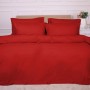 Постільна білизна MirSon 009 Red Фланель 2 x 160 x 220 Сімейний Євро (2200009651670)