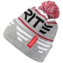 Шапка Favorite Pompon Hat 56 Gray Black Logo (1693.08.86)