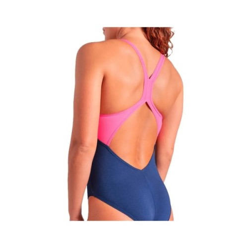 Купальник Arena Ripples Swimsuit V Back B 009021-780 синій 40 (3468337506096)