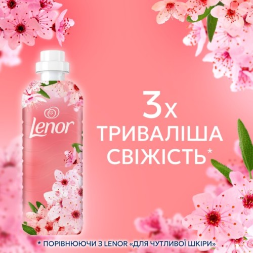 Кондиціонер для білизни Lenor Вишневий цвіт та шавлія 1.239 л (8700216723602)