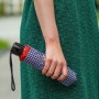 Парасоля Fulton L354-041154 Minilite-2 Houndstooth Red Border (L354-041154)