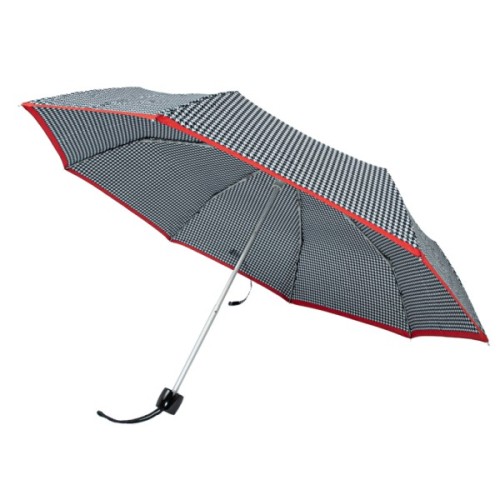 Парасоля Fulton L354-041154 Minilite-2 Houndstooth Red Border (L354-041154)
