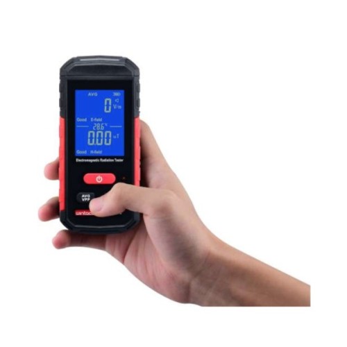 Детектор будівельний Wintact тестер електромагнітного випромінювання 1-1999В/м, 0,01-99,99μT/0,1-999,9mG (WT3122)