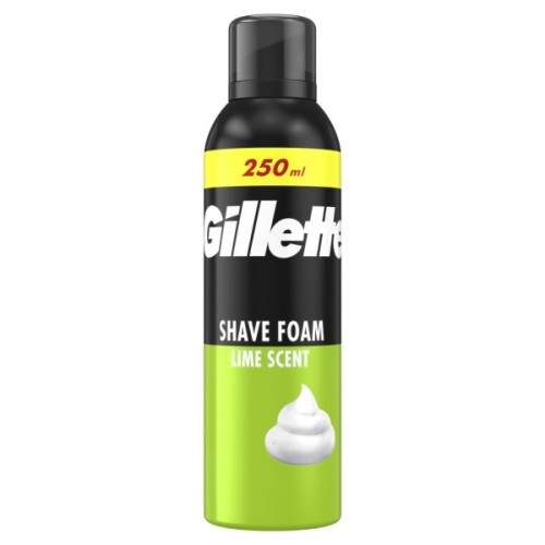Піна для гоління Gillette Classic Лайм 250 мл (8006530159111)