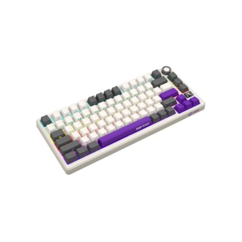 Клавіатура Lorgar KBP7075W Pro RGB Wireless/Bluetooth/USB UA Beige (LRG-KBP7075W-RT-US)