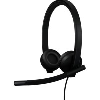 Навушники Logitech H570e Corded for Business Stereo Teams USB-C Black (981-001431)