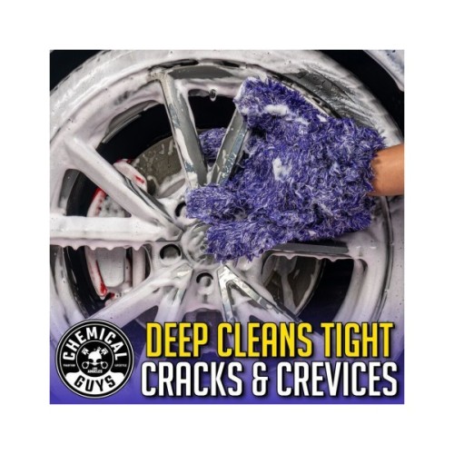 Автомобільна серветка Chemical Guys Purple 5-Finger Mitt (MIC511)