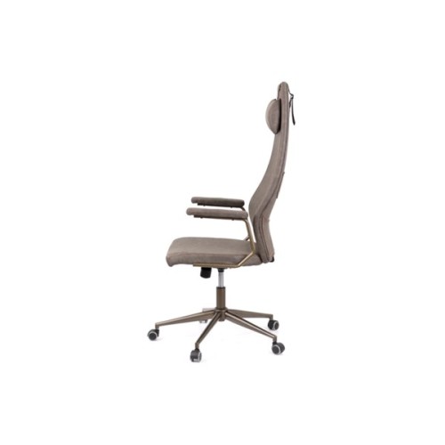 Офісне крісло Аклас Ронін CH TILT Сірий (Wax PU 425 сірий) (00144289)