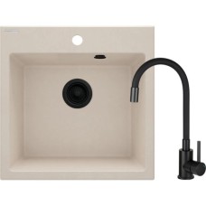 Мийка кухонна Deante Evora ZQJ_X103 + зміш. BOC_X72M (ZQJN5103)