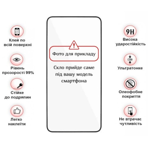 Скло захисне BeCover Motorola Moto G06 / G06 Power 4G Black (714364)