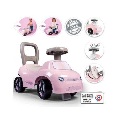 Чудомобіль Smoby рожевий, 54х27х40 см, 10 міс.+ (720542)