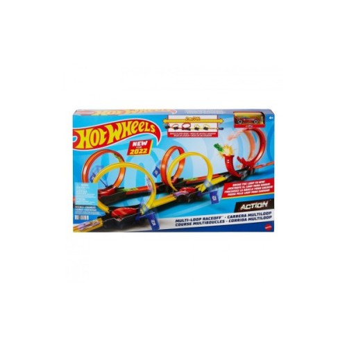 Автотрек Hot Wheels Карколомні трюки в петлях (HDR83)
