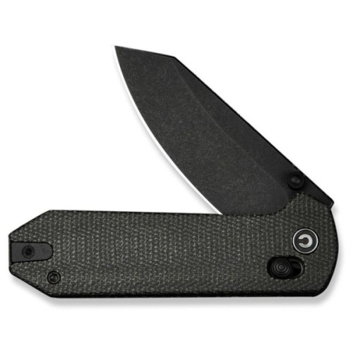 Ніж Civivi Yonder, Black Micarta, Darkwash (C23073B-1)