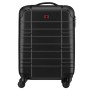 Валіза Wenger Amplar, мала, пластик, 4 колеса, чорна (653143)