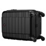 Валіза Wenger Amplar, мала, пластик, 4 колеса, чорна (653143)