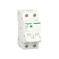 Автоматичний вимикач Schneider Electric RESI9 6kA 2P 63A В (R9F02263)