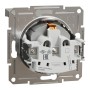 Розетка Schneider Electric ASFORA з кришкою, алюміній (EPH3100161)