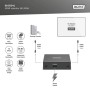 Адаптер HDMI extender 10m 8K60Hz/13m 4K60Hz repeater Digitus (DS-55341)