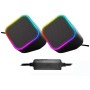 Акустична система ColorWay Cubix 2.0 RGB USB Black (CW-SPU05BK)