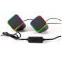 Акустична система ColorWay Cubix 2.0 RGB USB Black (CW-SPU05BK)