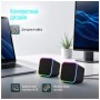 Акустична система ColorWay Cubix 2.0 RGB USB Black (CW-SPU05BK)