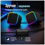 Акустична система ColorWay Cubix 2.0 RGB USB Black (CW-SPU05BK)