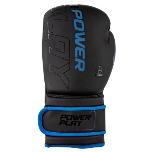 Боксерські рукавички PowerPlay 3024 Ultra Mat Чорно-Темно сині 10 унцій (PP_3024_10oz_Bl/Navy)
